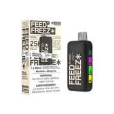 FEED FREEZ 25K - Graham Cracklin Disposable Vape available on Canada online vape shop